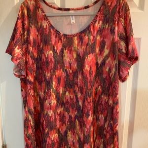 EUC LuLaRoe Bright Classic T.